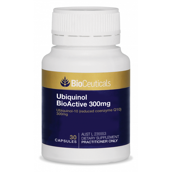 Ubiquinol BioActive 300mg 30 Capsules