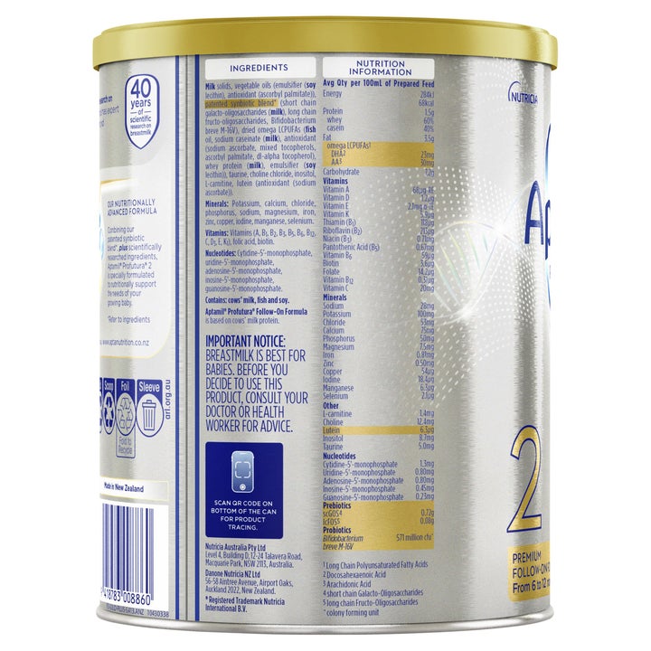 Aptamil Profutura 2 Premium Baby Follow-On Formula From 6-12 Months 900g