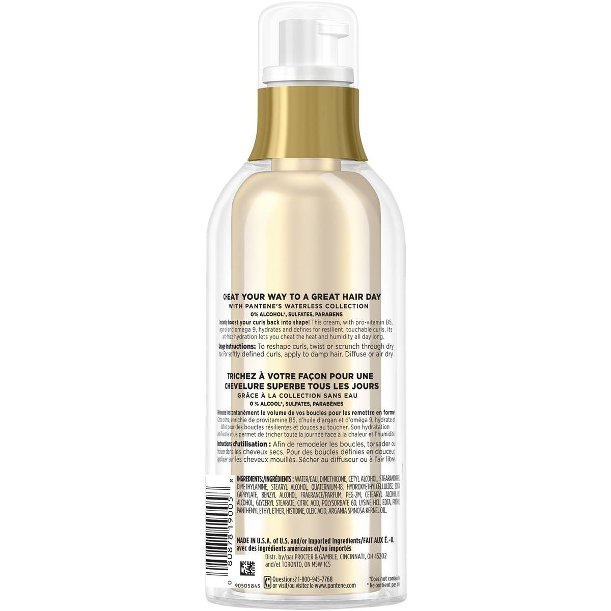 Pantene Curl Affair Shaping & Styling Curling Cream For Curly Hair 110ml