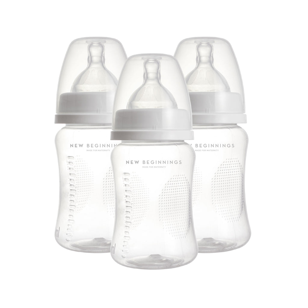 New Beginnings Feeding Pp Bottle Triple Pack - 3 x 180mL