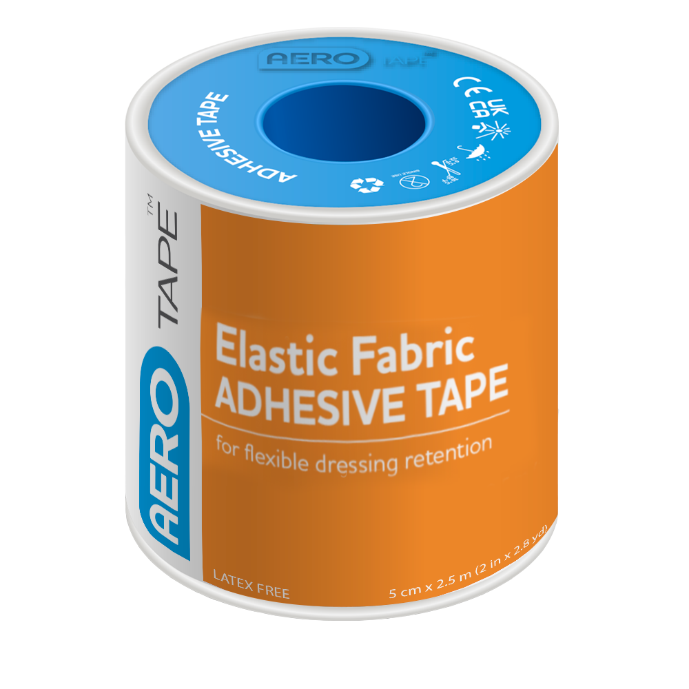 AEROTAPE Elastic Fabric Adhesive Tape 5cm x 2.5M