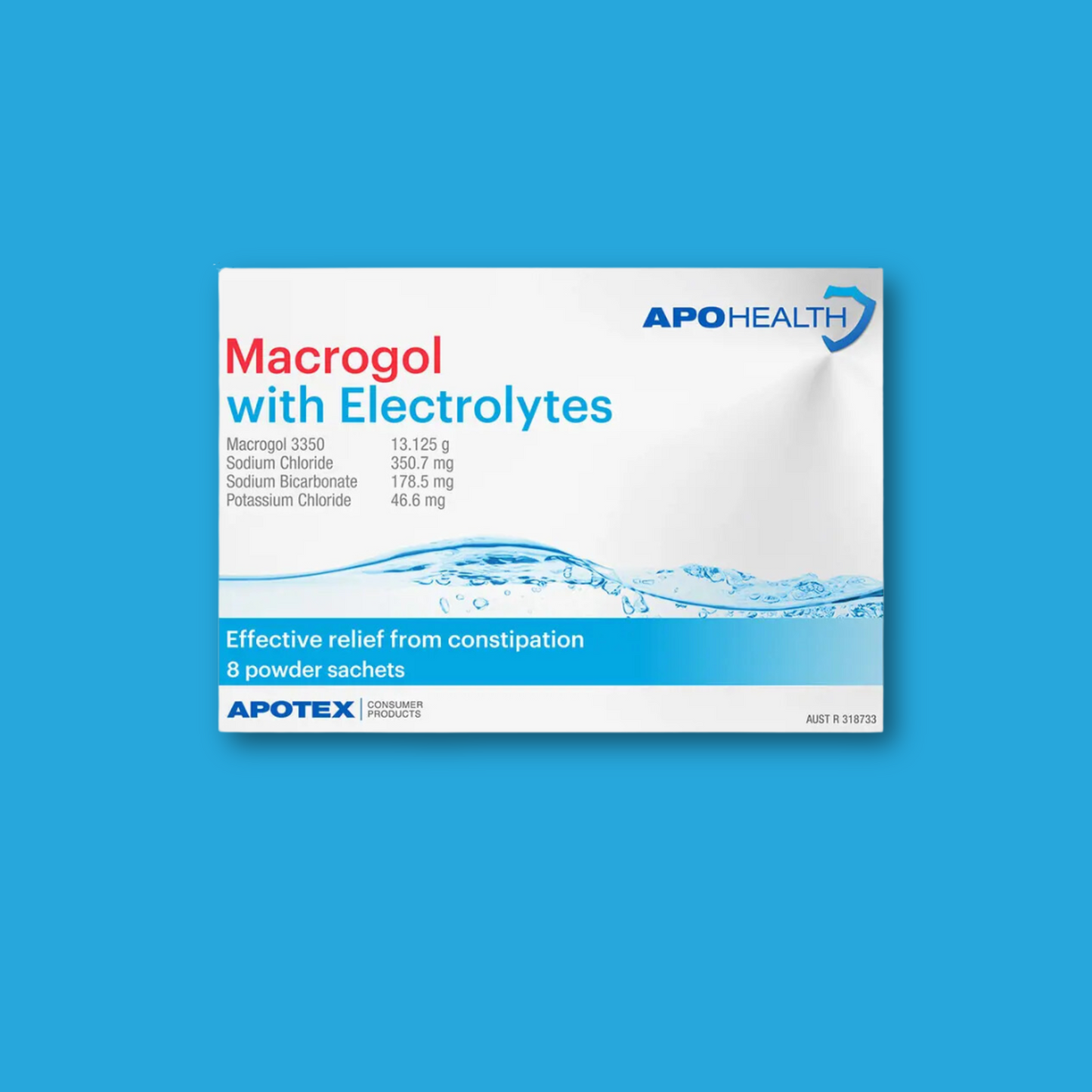 ApoHealth Macrogol with Electrolytes 8 Sachets