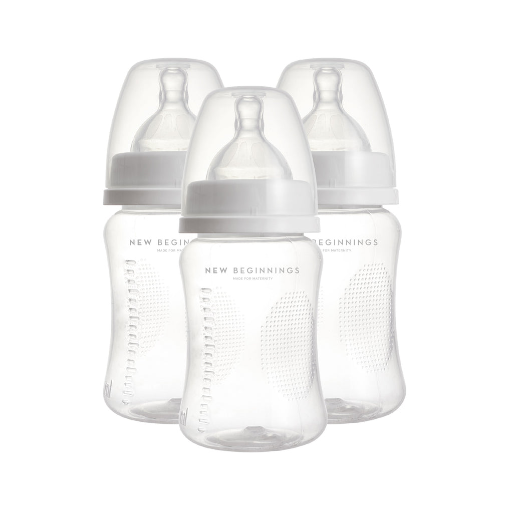 New Beginnings Feeding Pp Bottle Triple Pack - 3 x 250mL