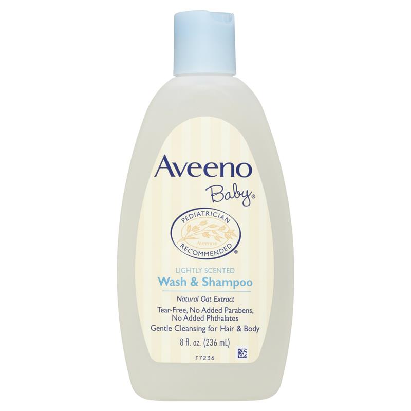 Aveeno Baby Wash & Shampoo 236ml