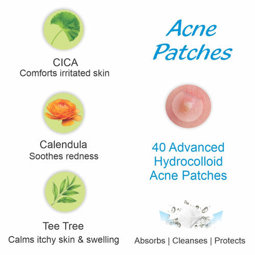 BODY ASSIST ACNE PATCHES ADVANCED HYDROCOLLOID 40