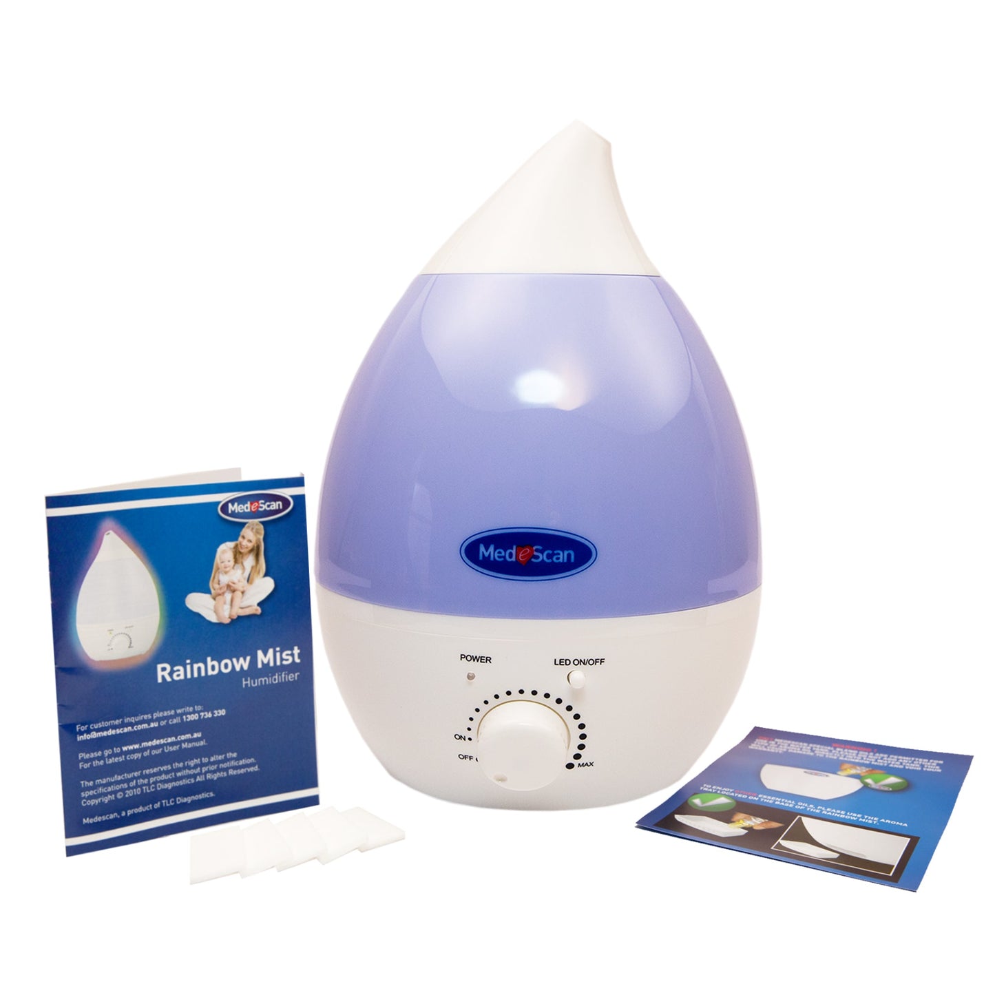 Rainbow Mist Ultrasonic Cool Mist Humidifier