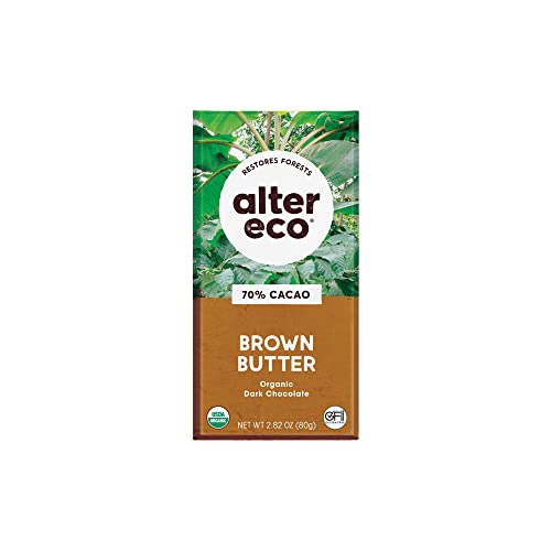 ALTER ECO Chocolate (Organic) Dark Brown Butter 80g 12PK
