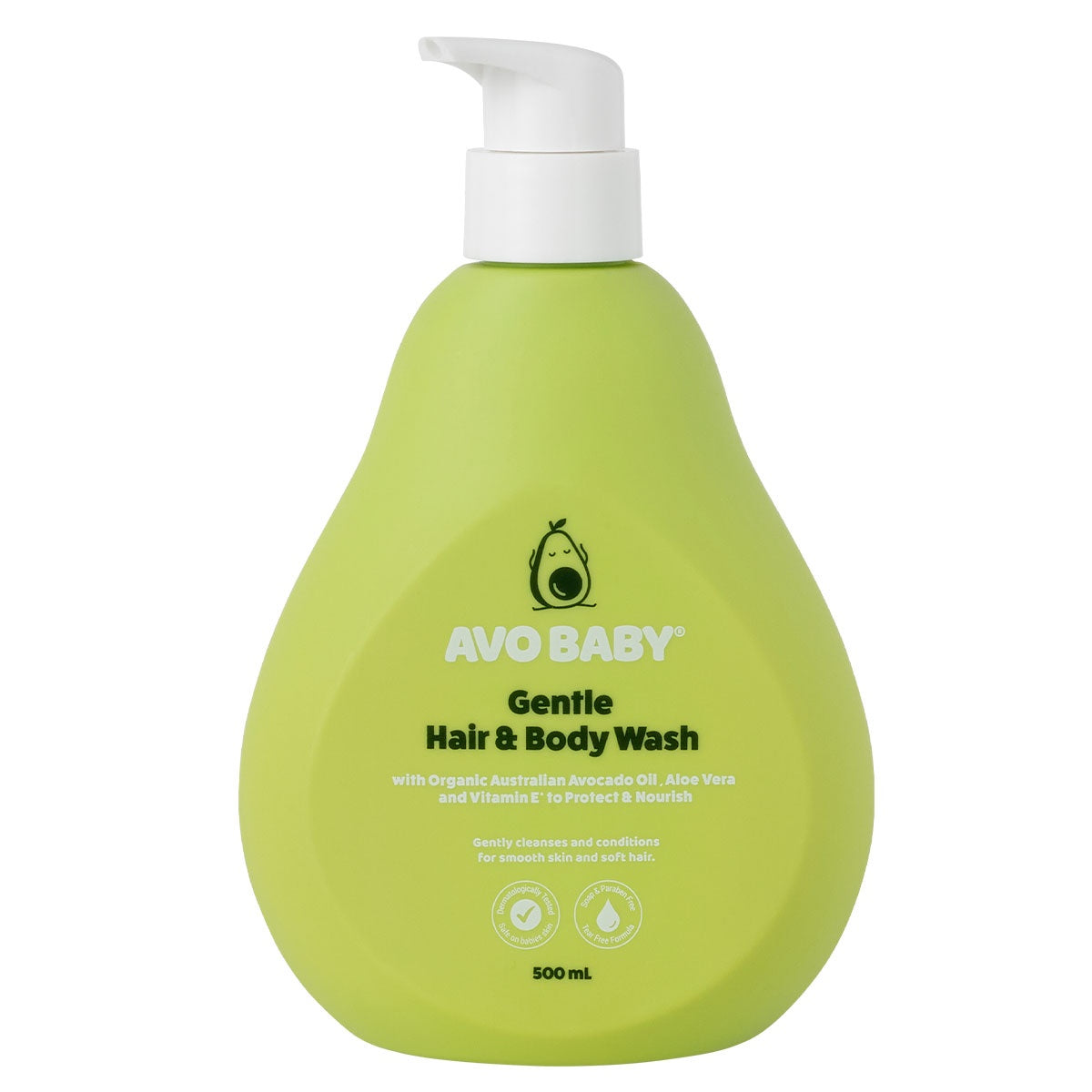 Avo Baby Gentle Hair & Body Wash 500mL