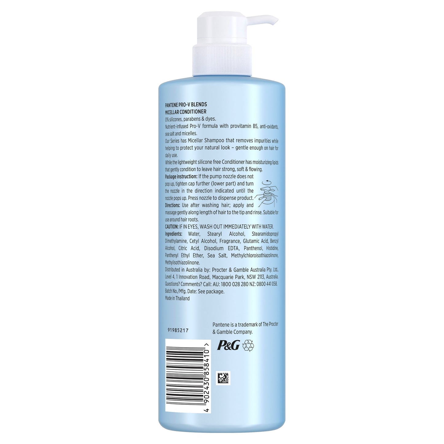 Pantene Pro V Blends Micellar Conditioner 530ml