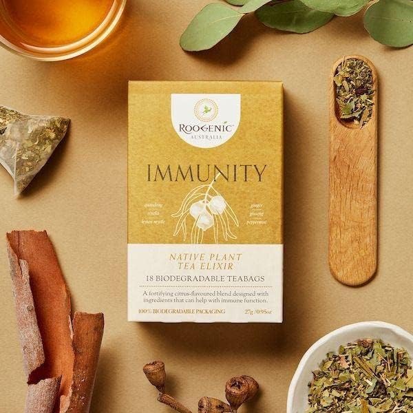 Roogenic Australia Immunity (Native Plant Tea Elixir) Loose Leaf 65g