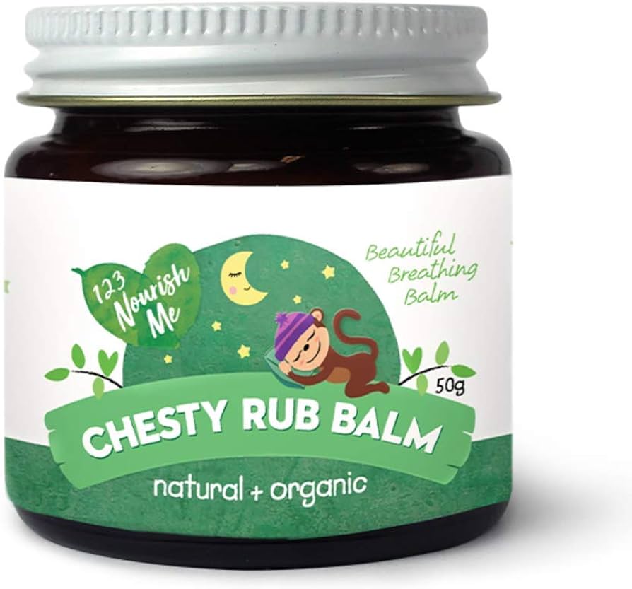 123 Nourish Me Chesty Rub Balm 50g