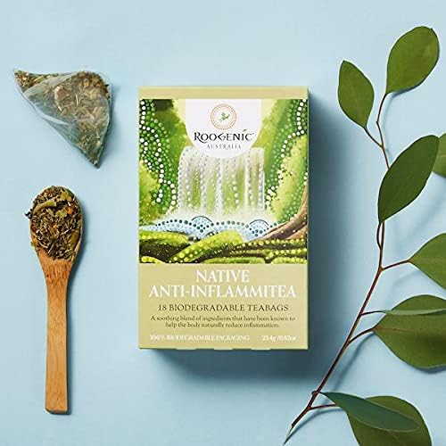 Roogenic Australia Native Anti-Inflammitea x 18 Tea Bags