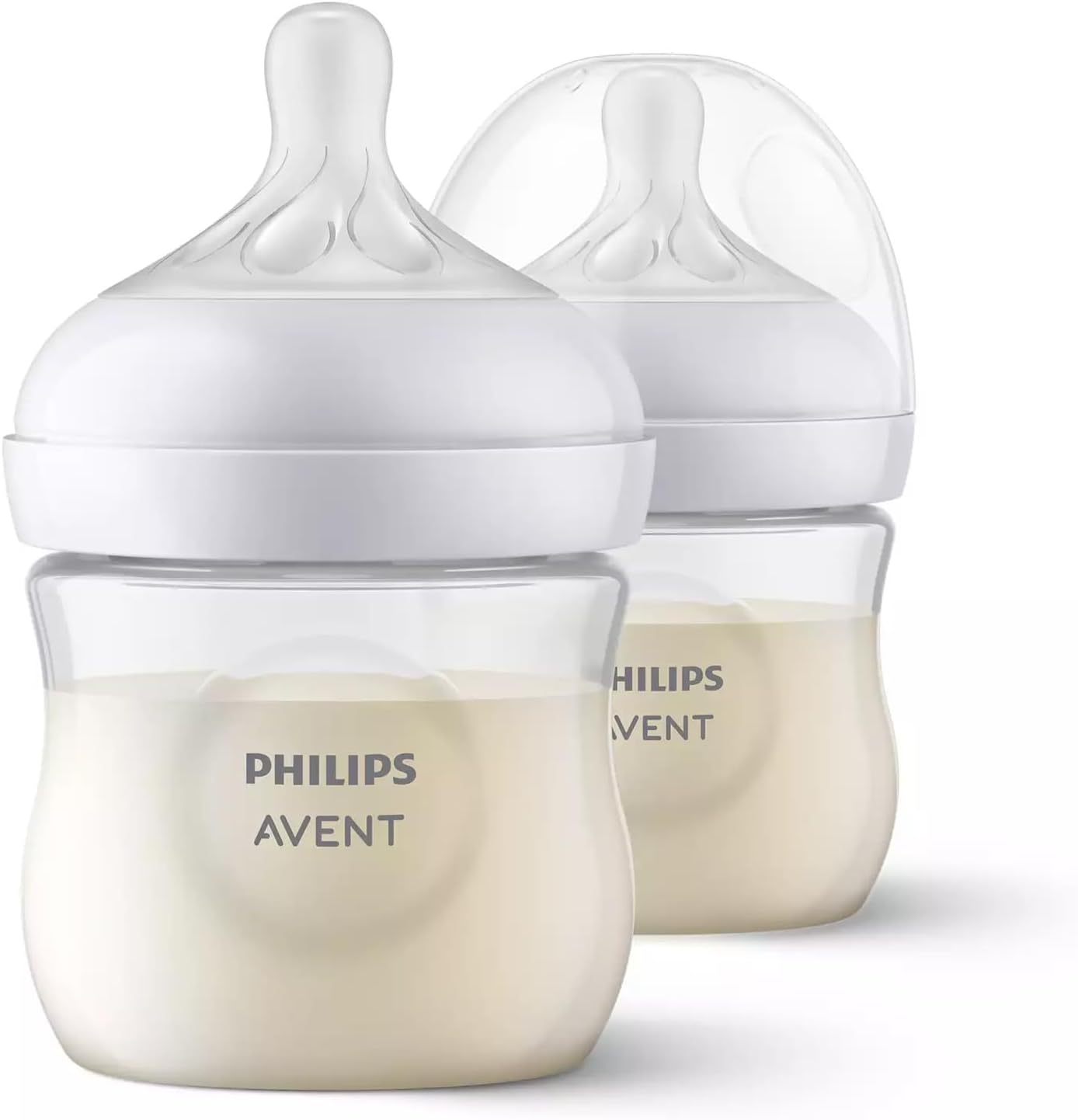 Avent Natural Response Baby Bottles 125ml 2 Pack