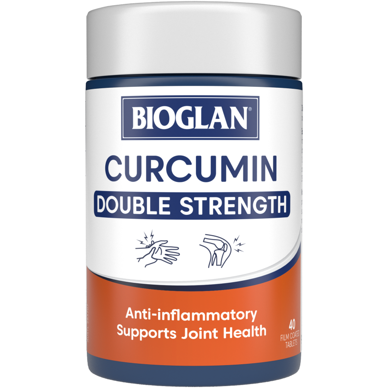 Bioglan Curcumin Double Strength 1200mg 40 Tablets