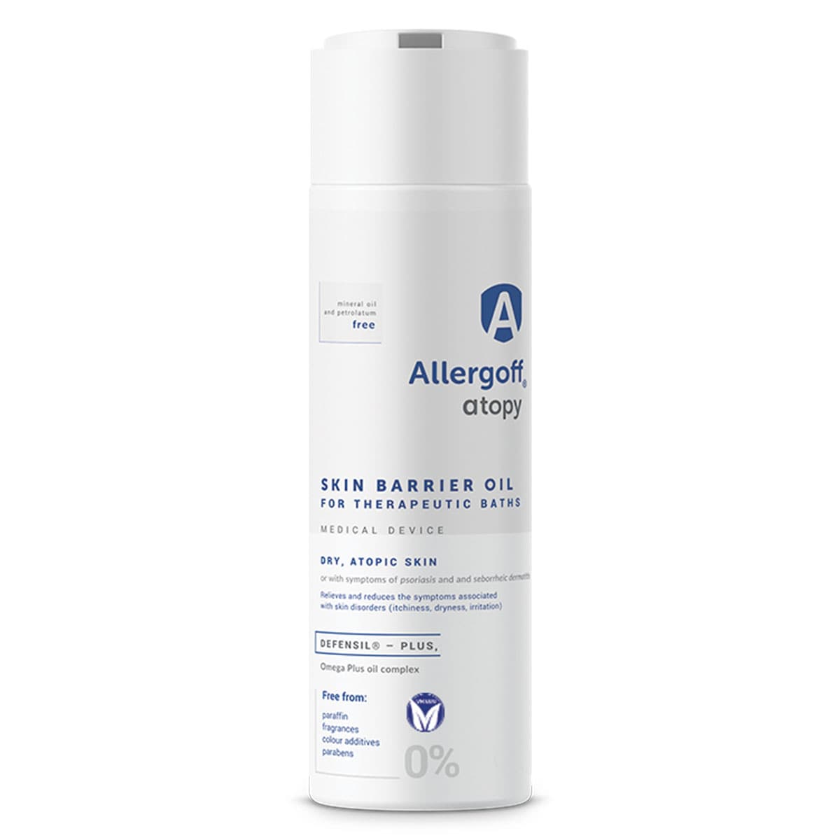Allergoff Atopy Skin Barrier Oil for Therapeutic Baths 200mL