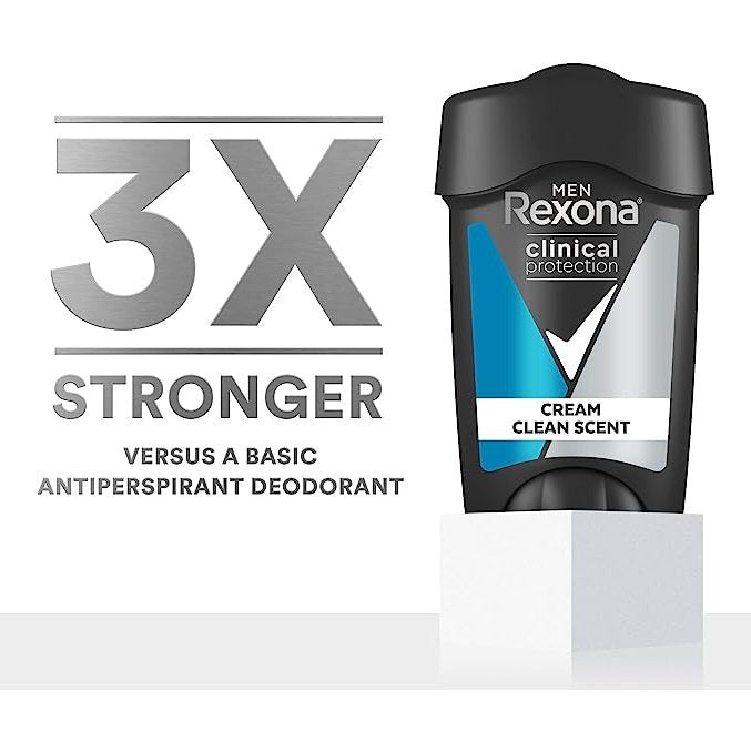 Rexona for Men Clinical Protection Antiperspirant Clean Scent 45ml