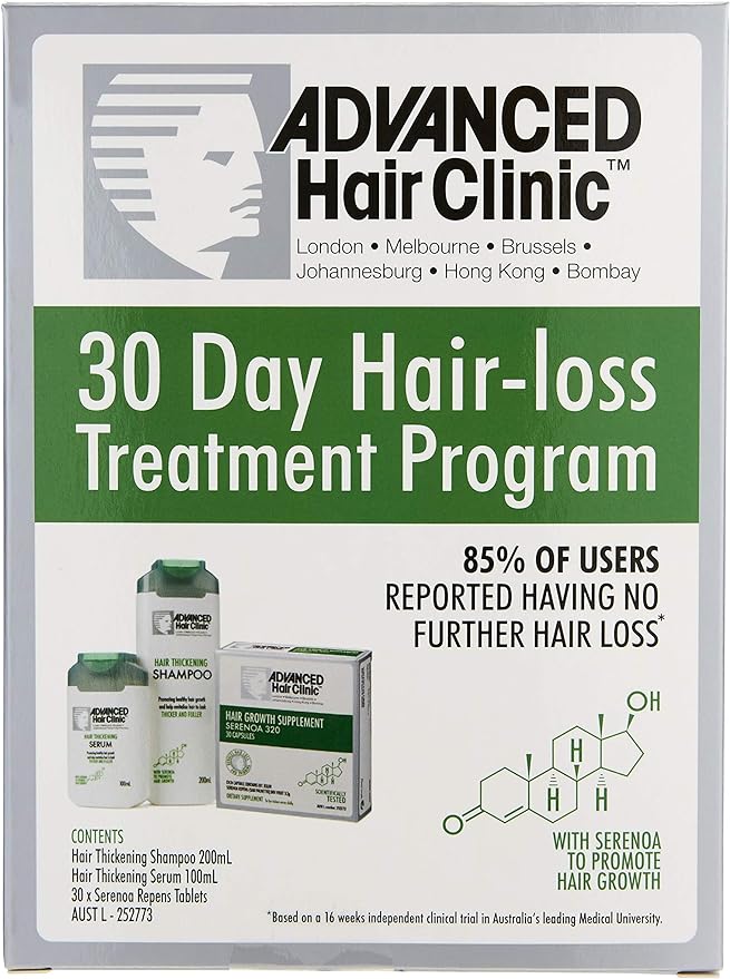 Advanced Hair Clinic 30 Day Hair Loss Treatment Kit