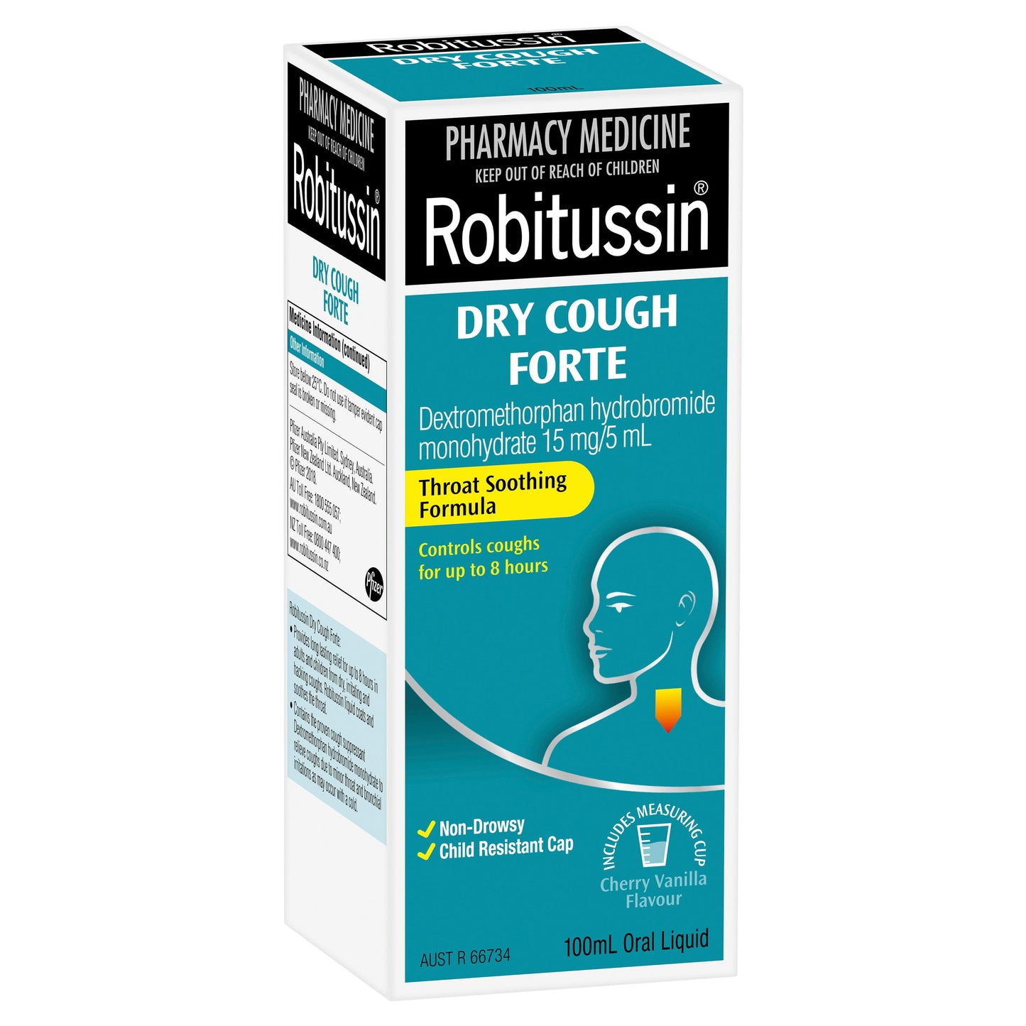 ROBITUSSIN 100ML DRY COUGH FORTE (DX)