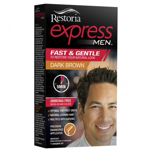 Restoria Express Men Dark Brown