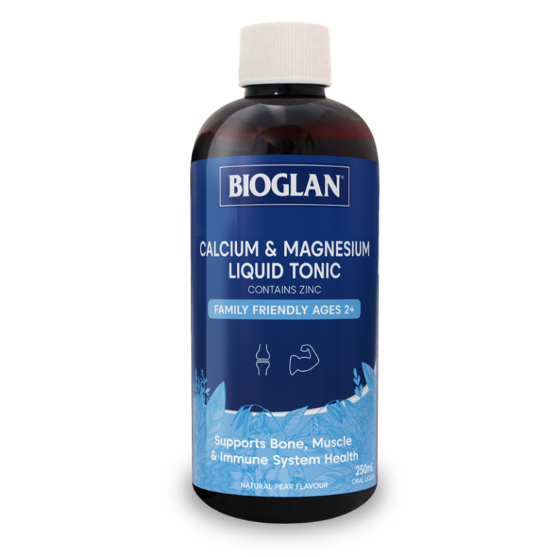 Bioglan Calcium & Magnesium Liquid Tonic 250ml