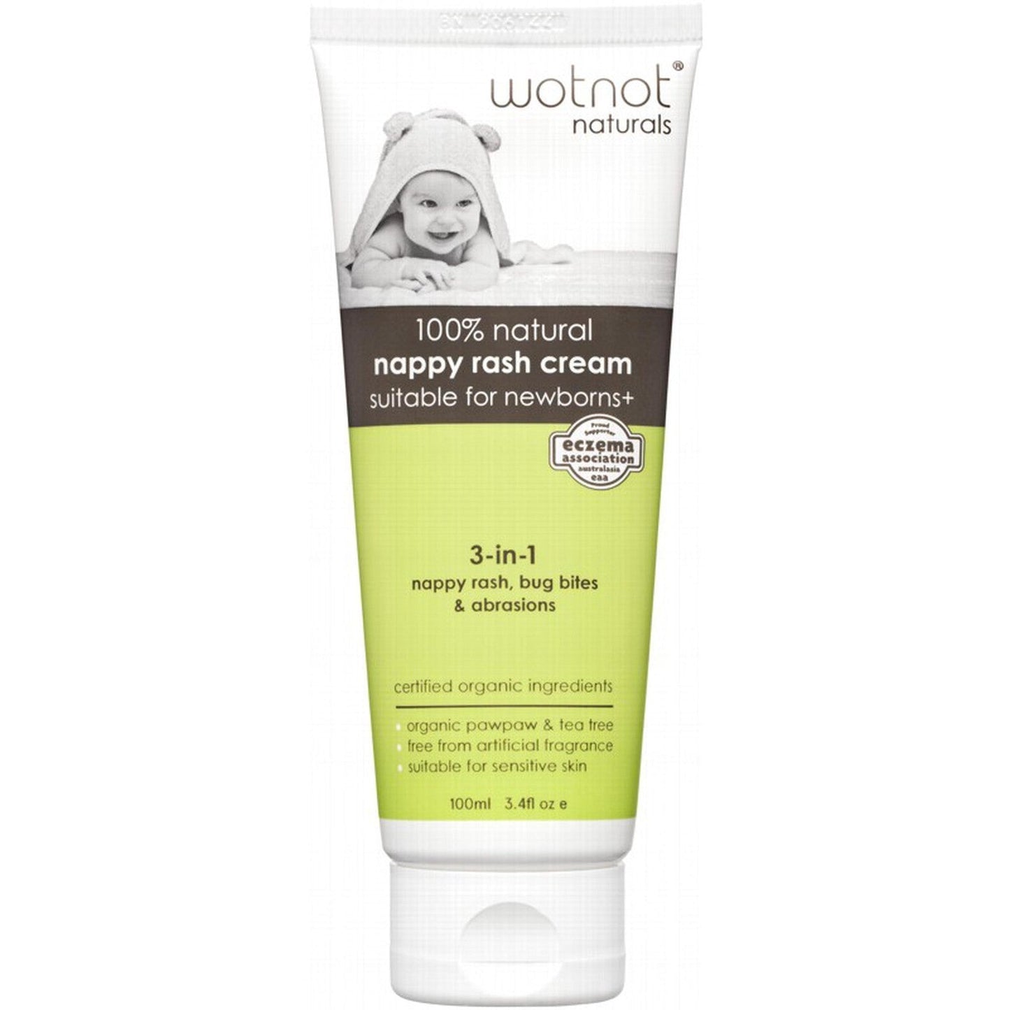 WOTNOT Nappy Rash Cream Suitable For Newborns+ 100ml