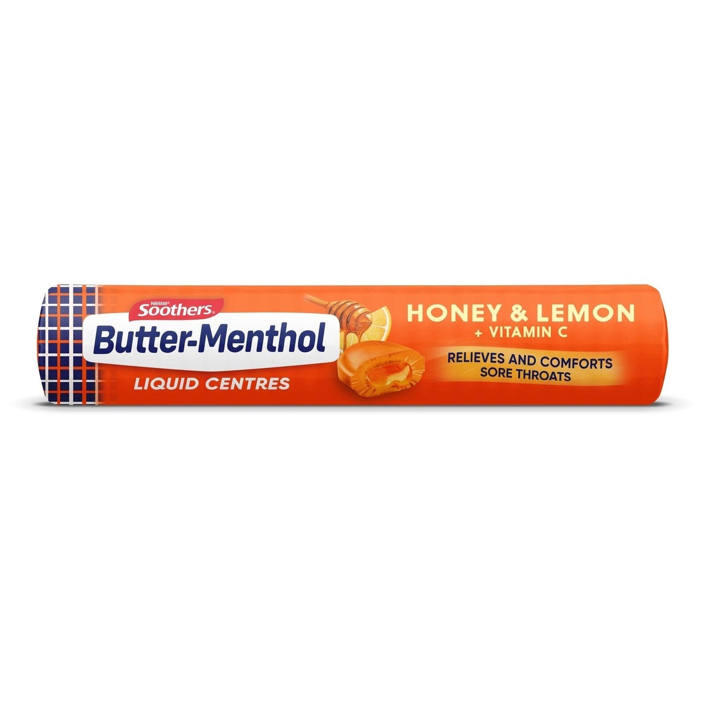 Allens Butter Menthol Liquid Centres Honey & Lemon 10PK