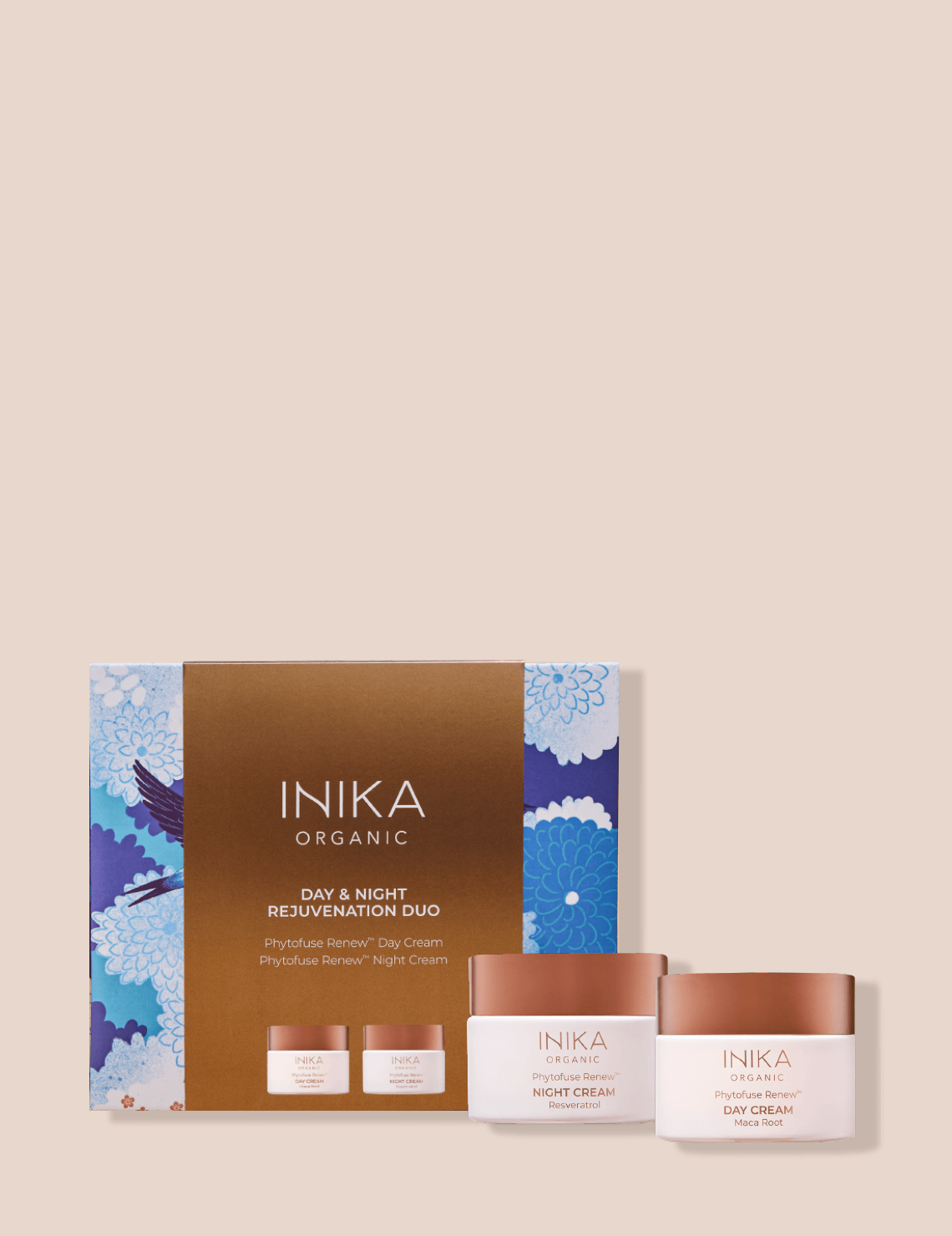 INIKA Organic Day & Night Rejuvenation Duo