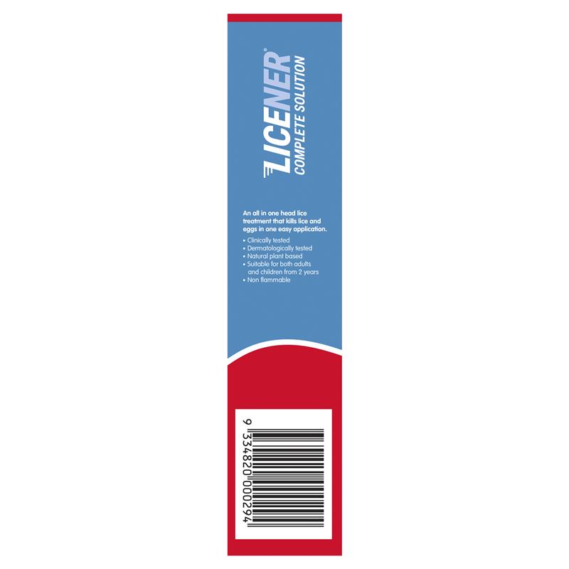 Licener Single Head Lice Treatment 100ml