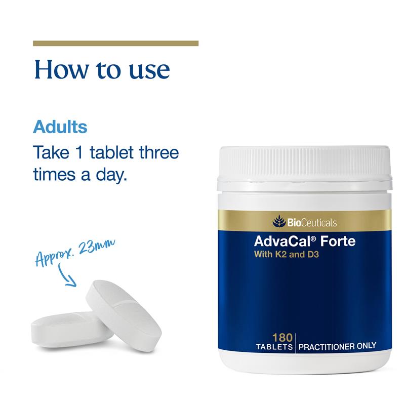 AdvaCal Forte 180 Film Coated Tablets