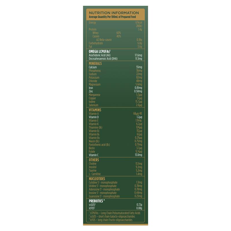 Aptamil Essensis Organic A2 Protein Stage 1 Infant Formula 900g