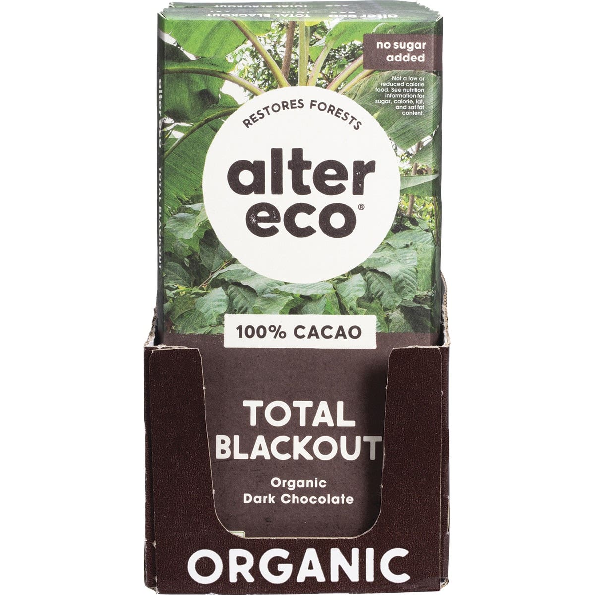 ALTER ECO Chocolate (Organic) Dark Total Blackout 75g 12PK