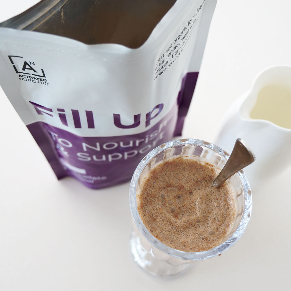 Activated Nutrients Organic Fill Up (To Support & Nourish) Chocolate 420g