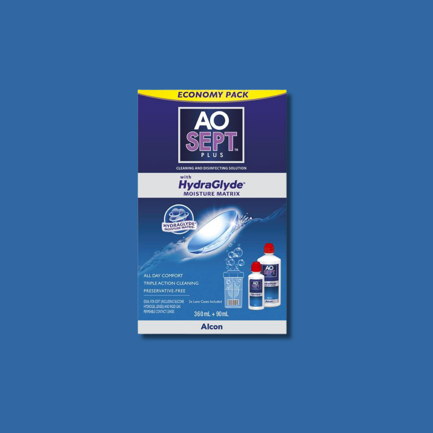 AOSEPT+ HYDRAGLYDE ECO 360+90ML