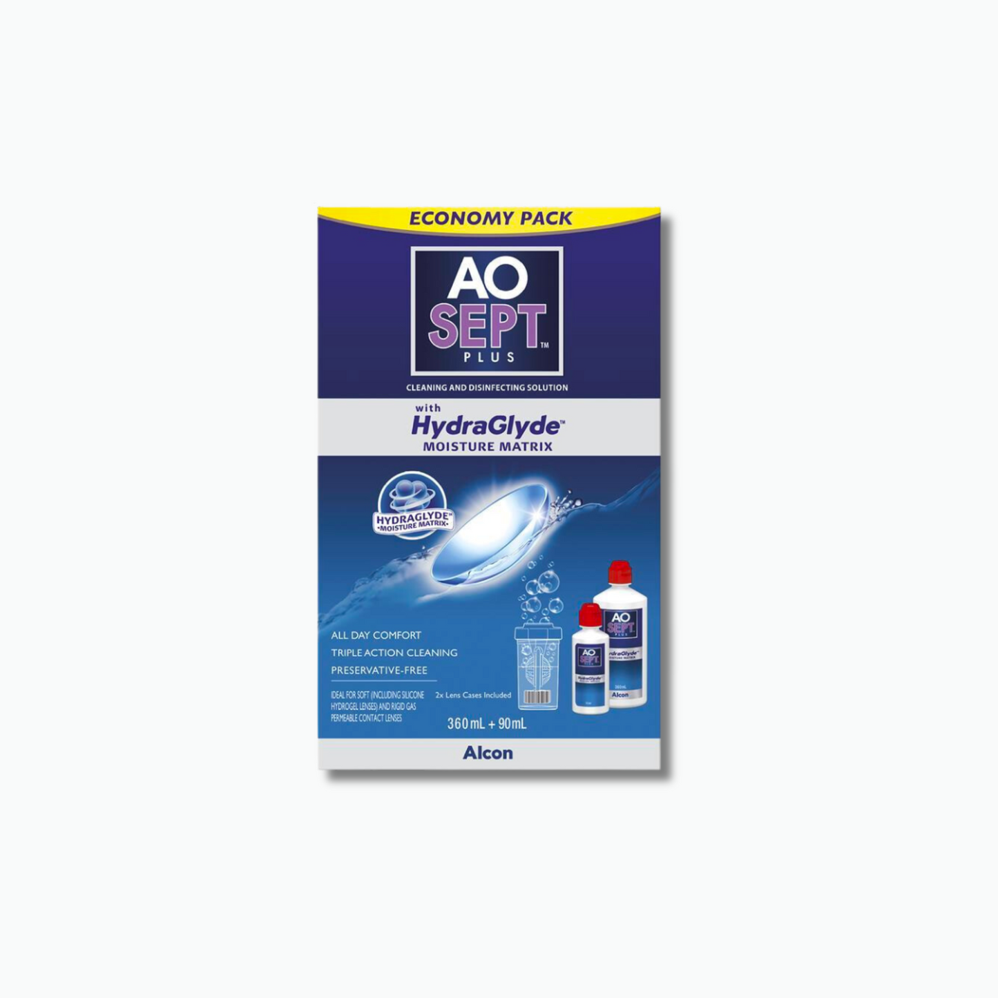 AOSEPT+ HYDRAGLYDE ECO 360+90ML