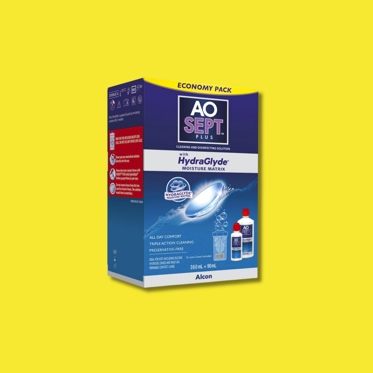 AOSEPT+ HYDRAGLYDE ECO 360+90ML
