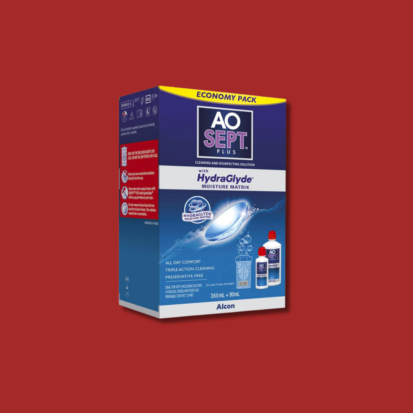 AOSEPT+ HYDRAGLYDE ECO 360+90ML