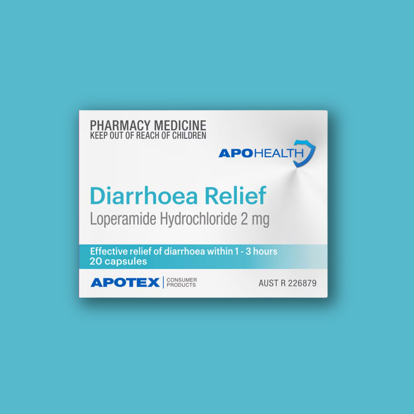 APOHEALTH Diarrhoea Relief 20 Capsules