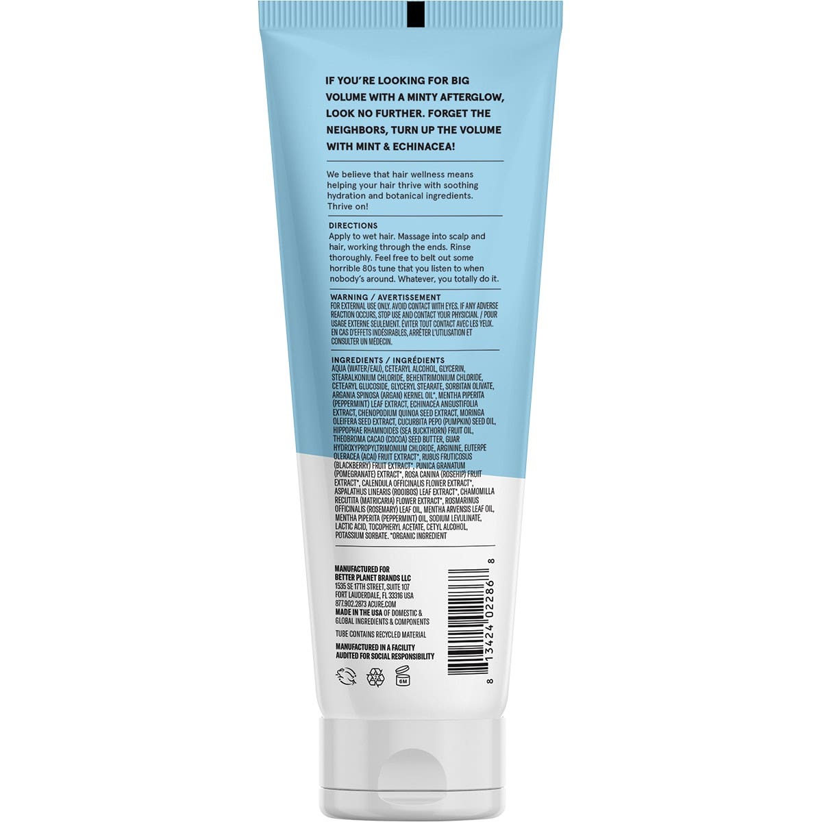 ACURE Vivacious Volume Shampoo - Mint 236.5ml