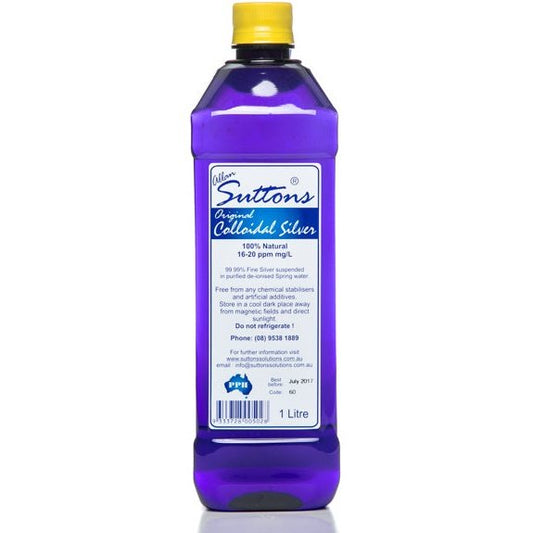 Allan Suttons Colloidal Silver Original 1L