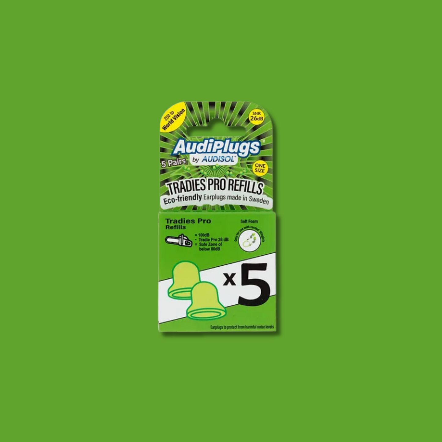 AUDIPLUGS TRADIES PRO - REFILLS