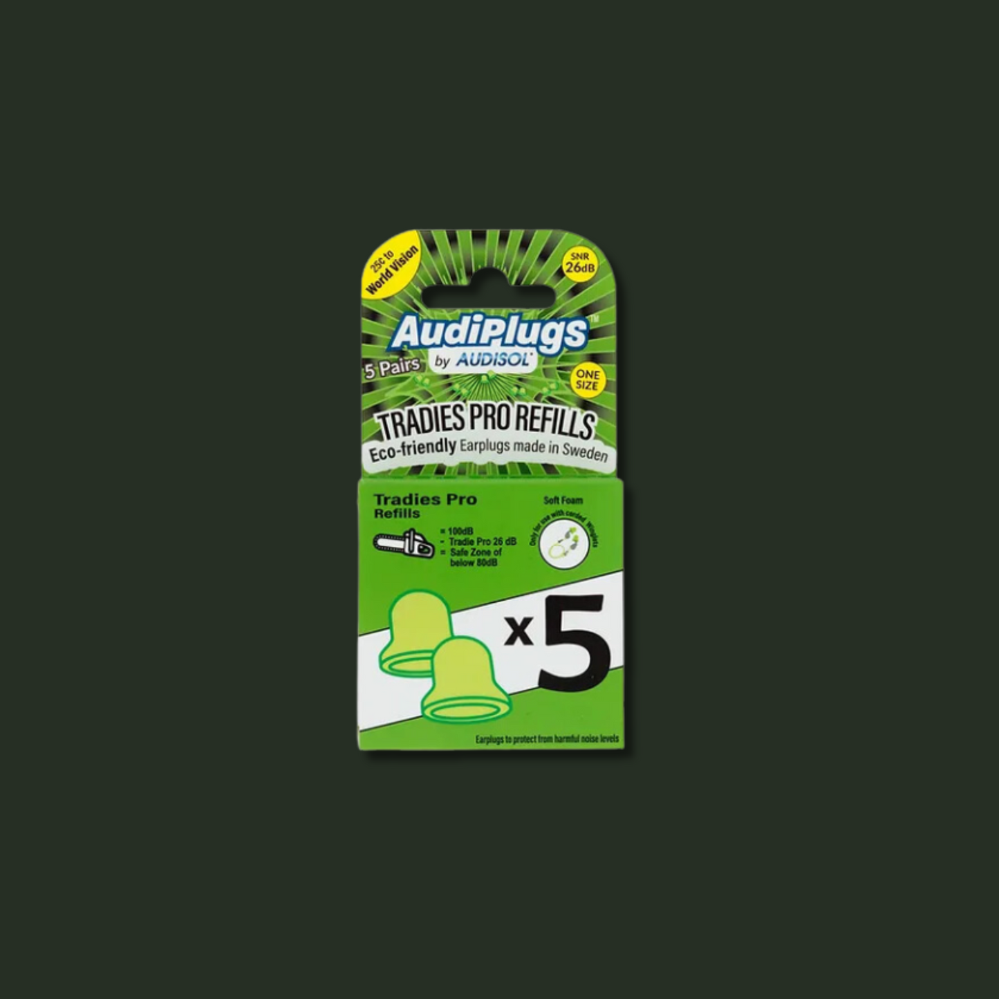 AUDIPLUGS TRADIES PRO - REFILLS