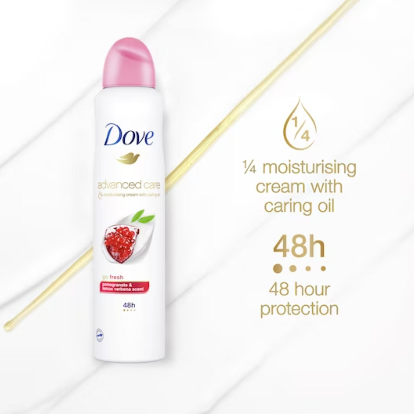 Advanced Care GoFresh Pomegranate & Lemon Verbena Antiperspirant Deodorant Aerosol