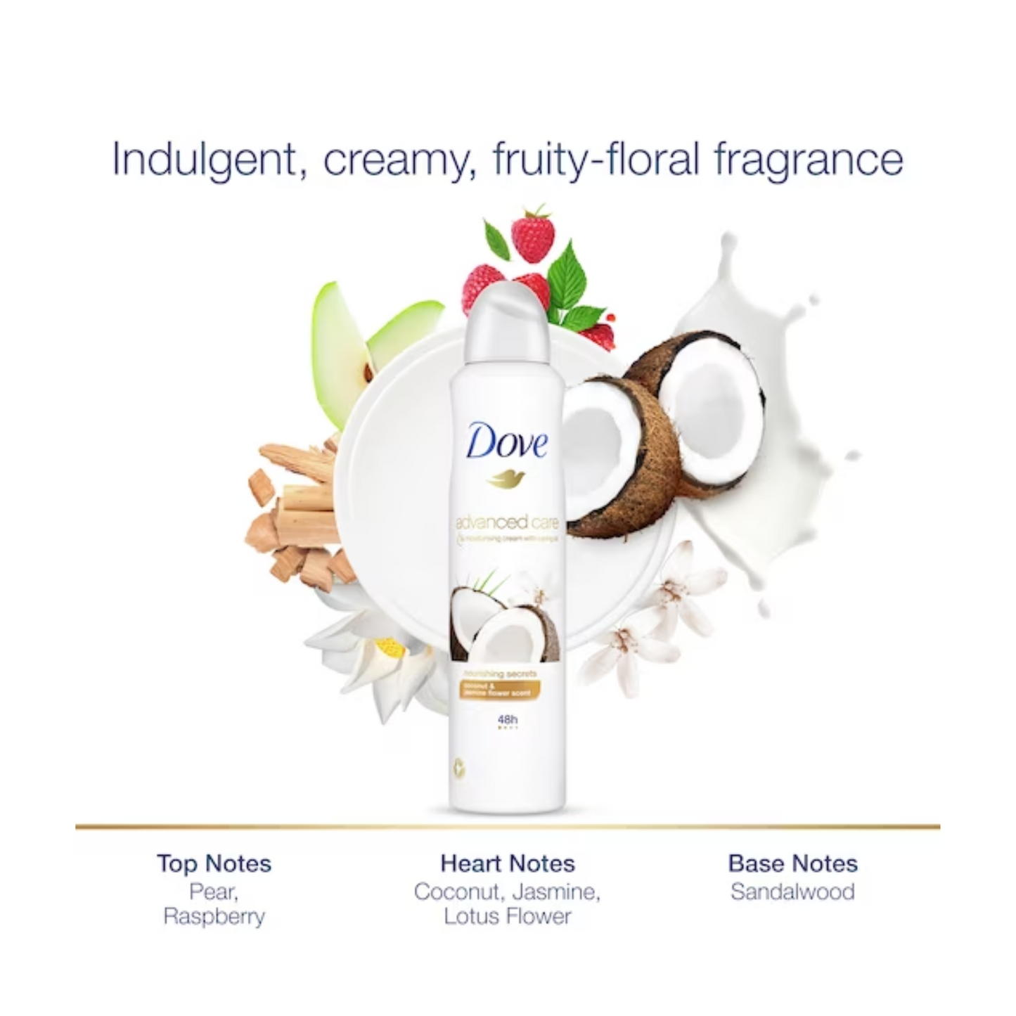 Advanced Care Nourishing Secrets Coconut & Jasmine Antiperspirant Deodorant Aerosol