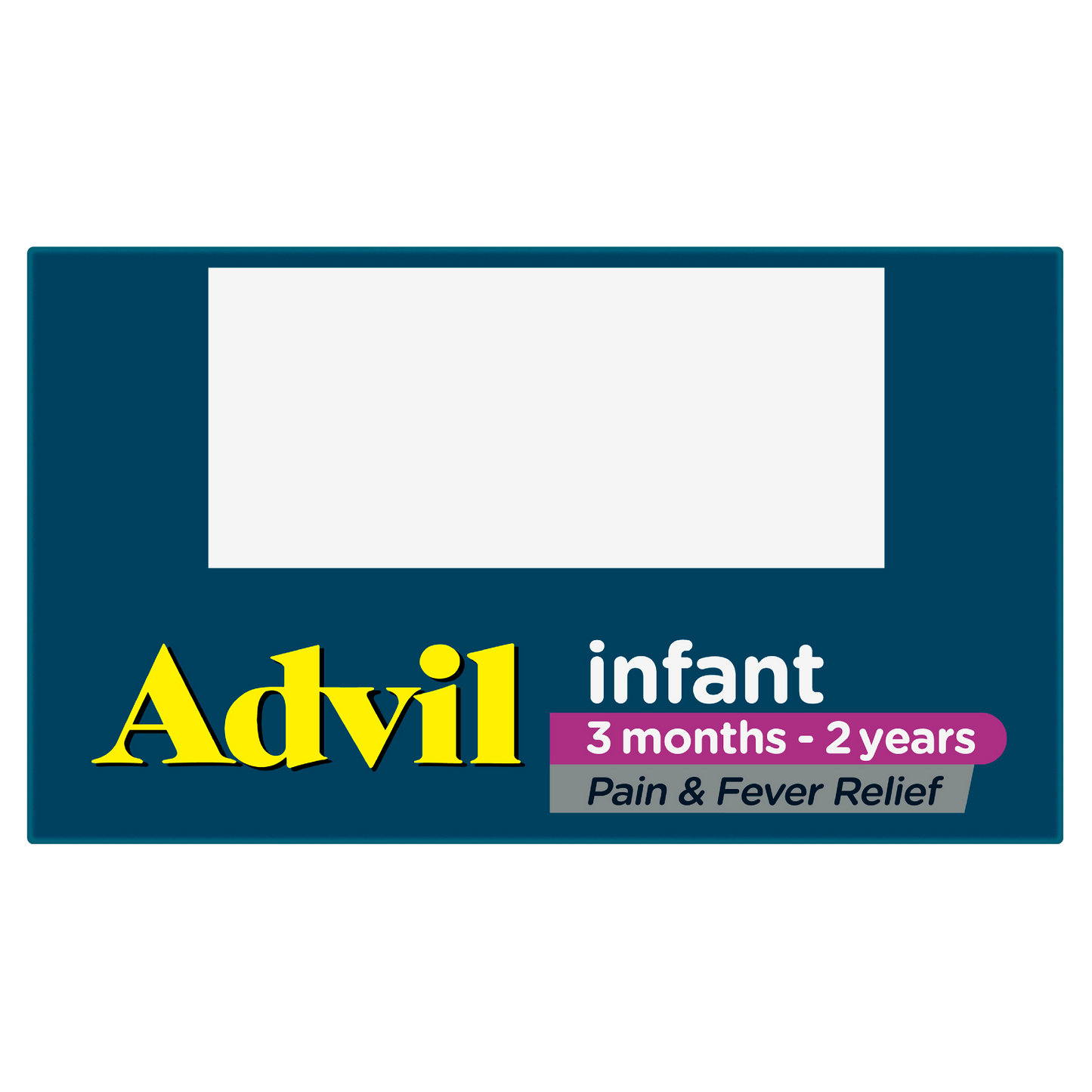 Advil Pain & Fever Infant Drops 3 months-2 years, colour free, up to 8 Hour Fever Relief Ibuprofen Grape 40ml