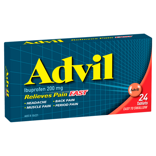 Advil Tablets 200mg Ibuprofen 24 Pack