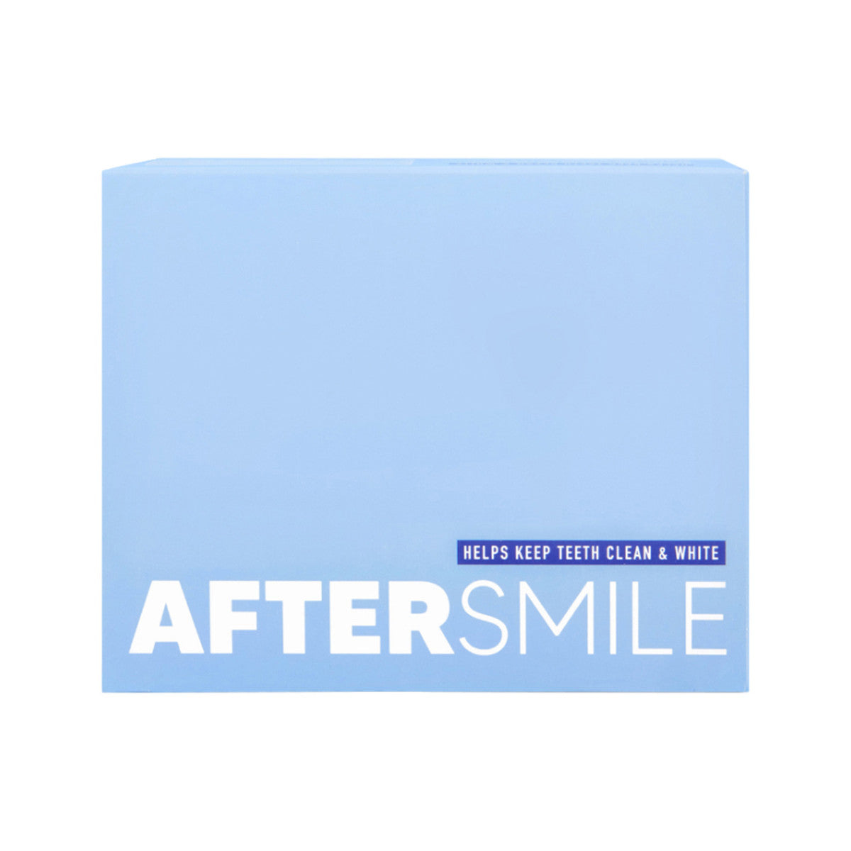 Aftersmile Xylitol Whitening Oral Care Chewing Gum (Clean & White Teeth) Mint 12 Piece