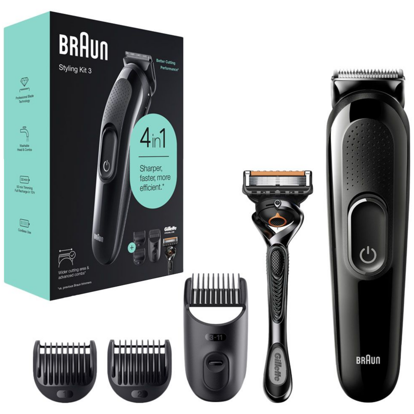 Braun All-in-one Trimmer 3 SK3300 1 each