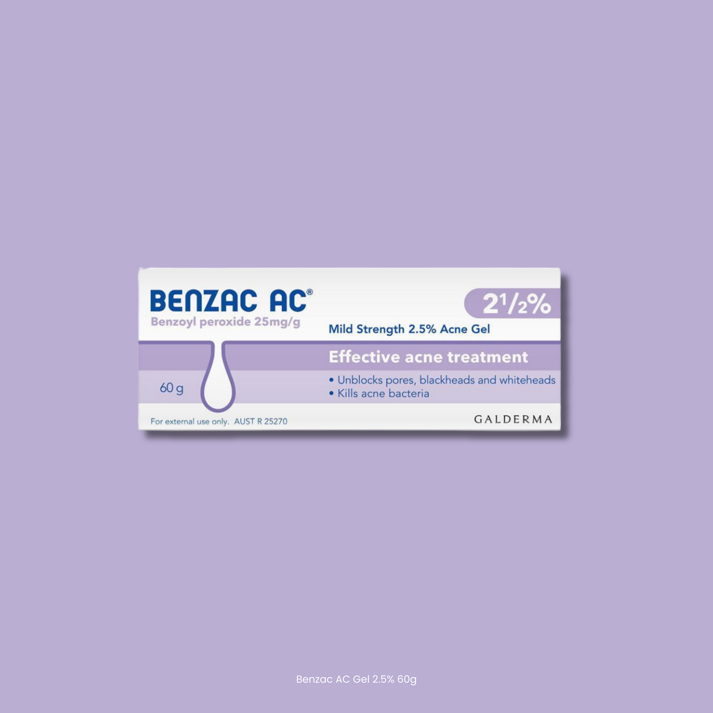 Benzac AC Gel 5% 60g