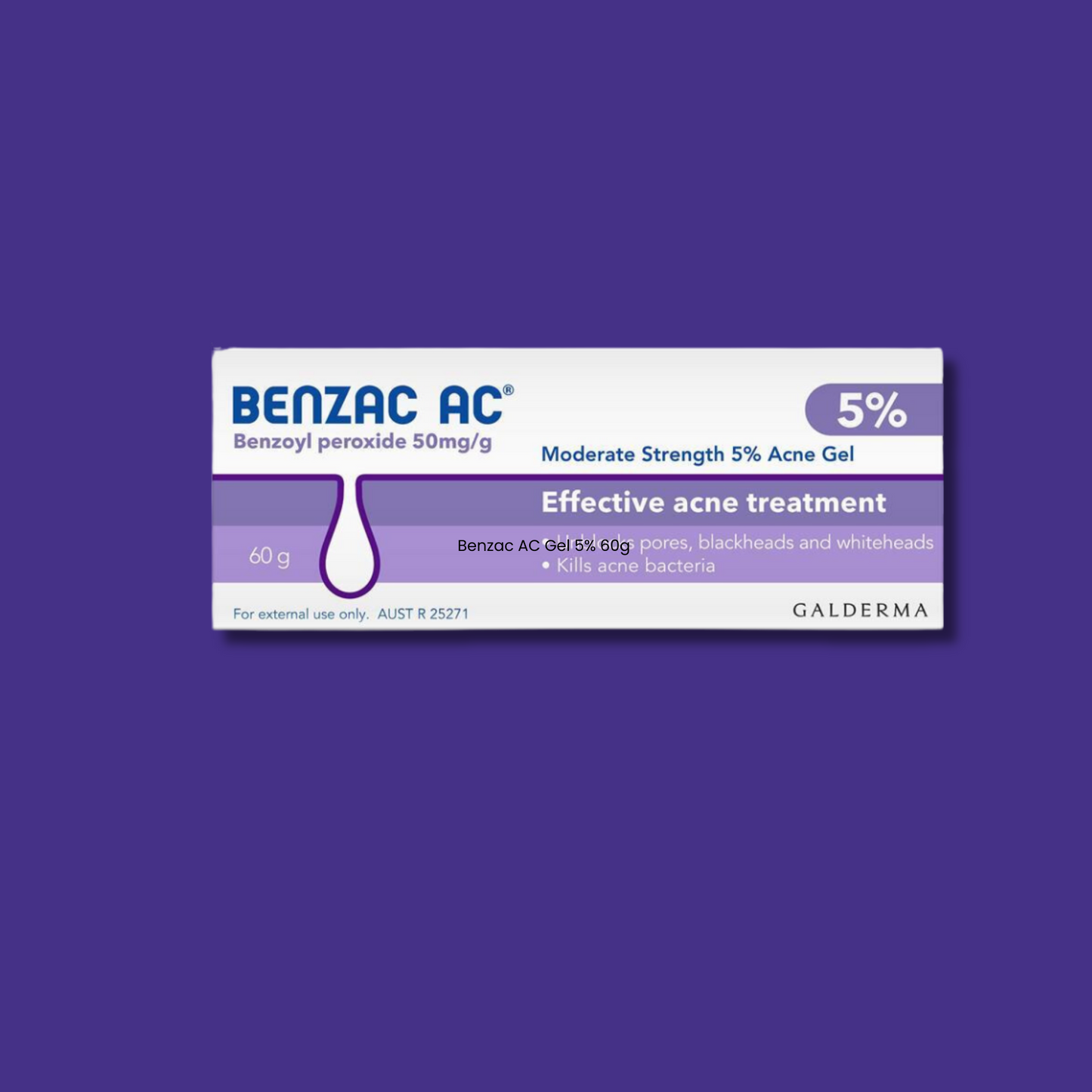 Benzac AC Gel 5% 60g