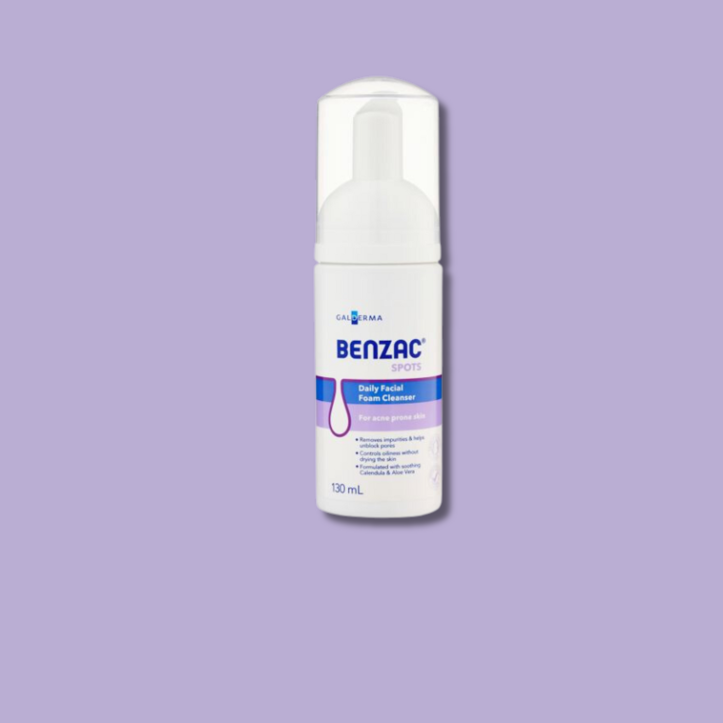 Benzac Daily Facial Foam Cleanser 130mL